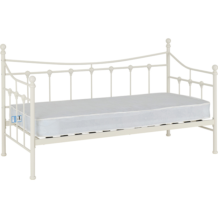 Torino Day Bed In Black Or White - Click Image to Close